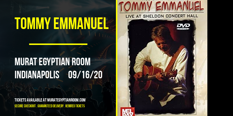 Tommy Emmanuel at Murat Egyptian Room