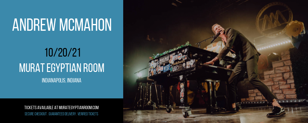 Andrew McMahon at Murat Egyptian Room