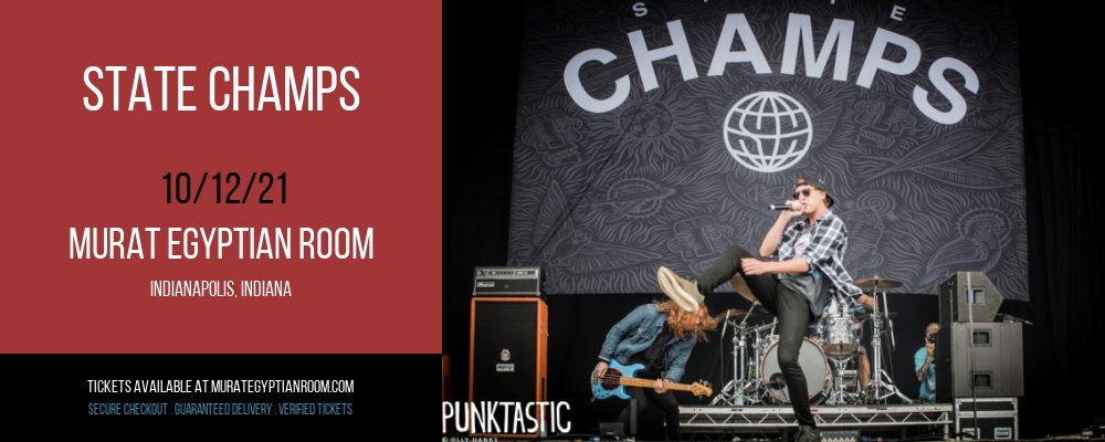 State Champs at Murat Egyptian Room tickets State Champs at Murat Egyptian Room