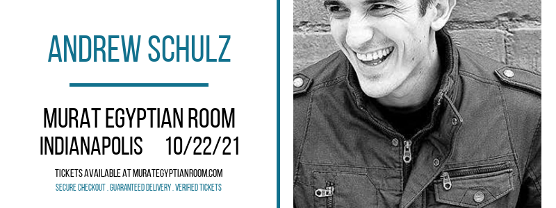 Andrew Schulz at Murat Egyptian Room