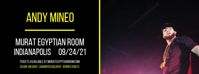 Andy Mineo at Murat Egyptian Room tickets Andy Mineo at Murat Egyptian Room