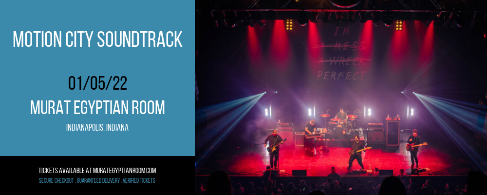 Motion City Soundtrack at Murat Egyptian Room tickets Motion City Soundtrack at Murat Egyptian Room