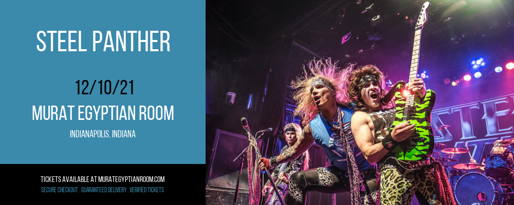 Steel Panther at Murat Egyptian Room