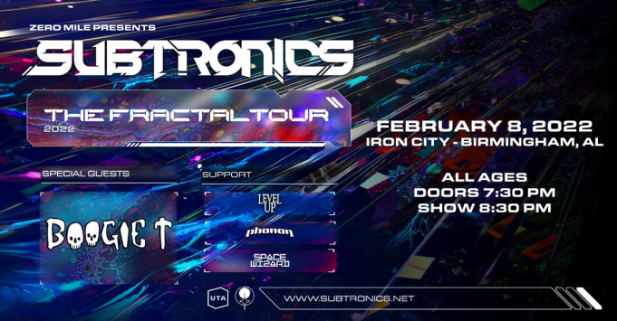 Subtronics, Boogie T, Level Up & Space Wizard at Murat Egyptian Room