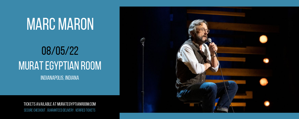 Marc Maron at Murat Egyptian Room