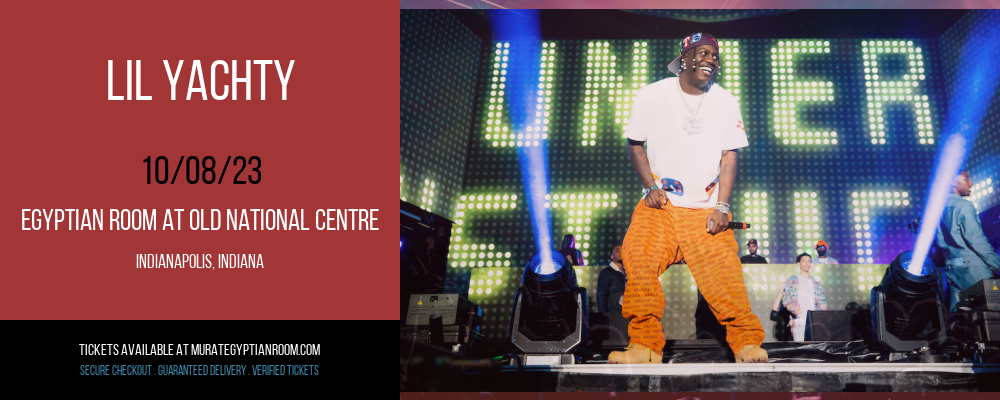 Lil Yachty at Egyptian Room At Old National Centre