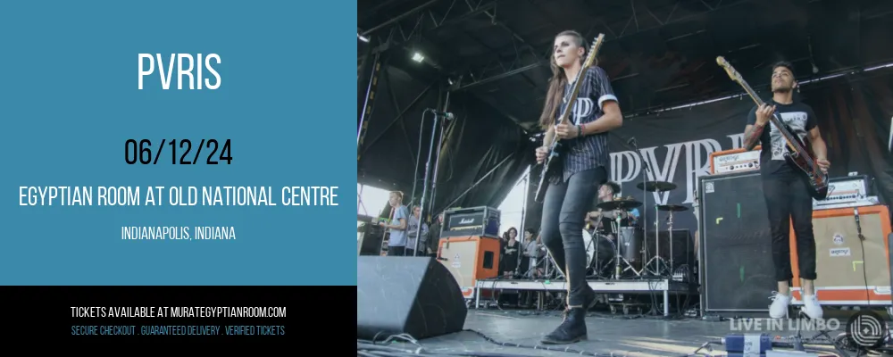 Pvris at Egyptian Room At Old National Centre