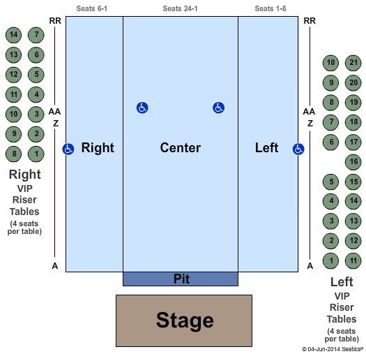 Murat Egyptian Room Seating Chart Indianapolis Indiana