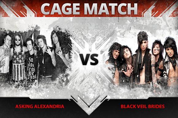 Black Veil Brides & Asking Alexandria at Murat Egyptian Room