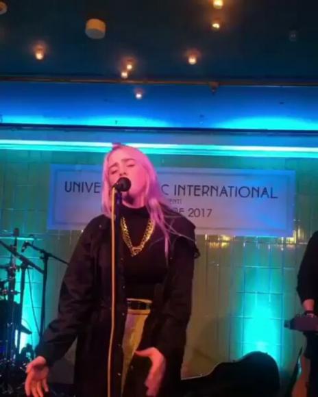 Billie Eilish at Murat Egyptian Room