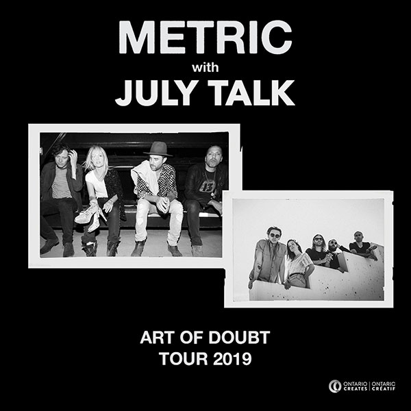Metric & July Talk at Murat Egyptian Room