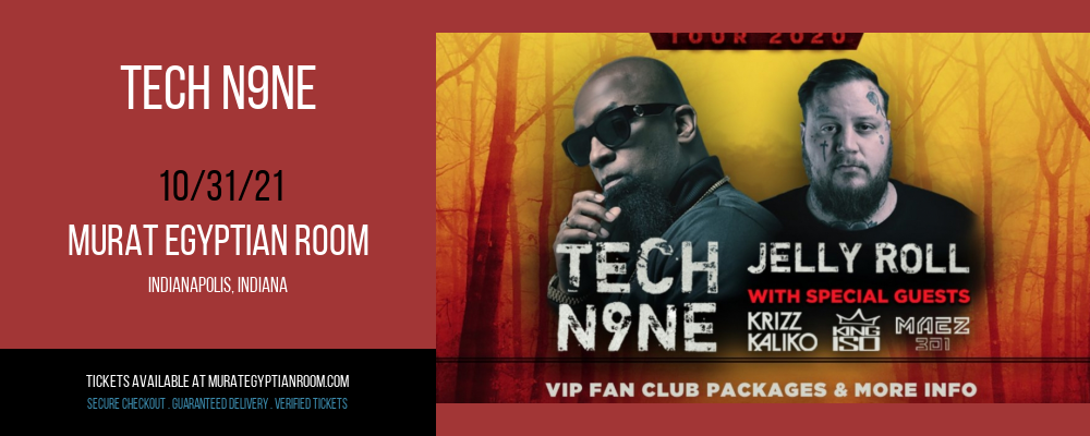 Tech N9ne & Jelly Roll at Murat Egyptian Room