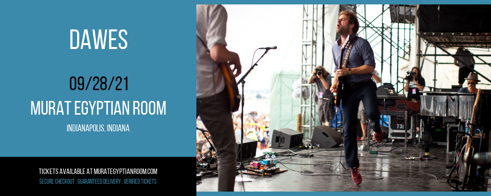 Dawes at Murat Egyptian Room tickets Dawes at Murat Egyptian Room