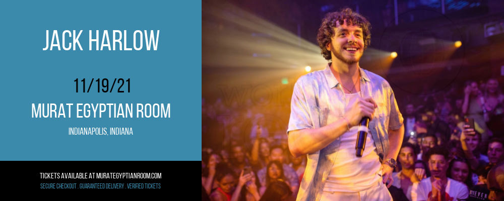 Jack Harlow at Murat Egyptian Room