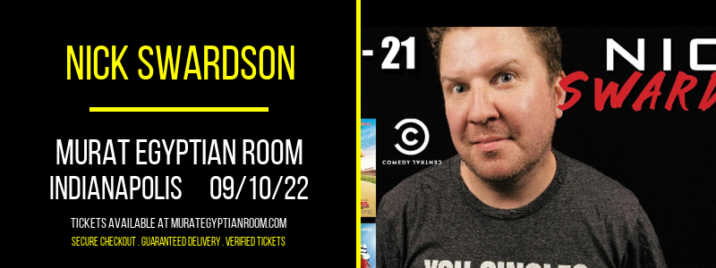 Nick Swardson at Murat Egyptian Room