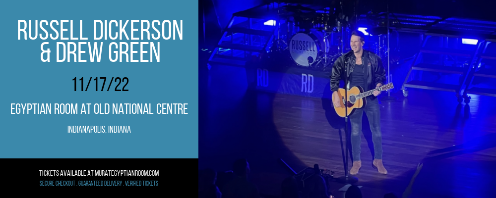 Russell Dickerson & Drew Green at Murat Egyptian Room