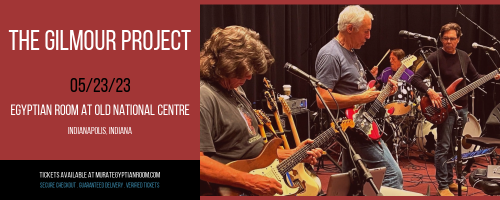 The Gilmour Project at Murat Egyptian Room