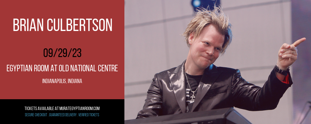 Brian Culbertson at Murat Egyptian Room