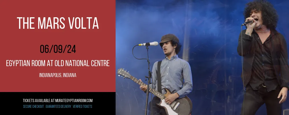 The Mars Volta at Egyptian Room At Old National Centre