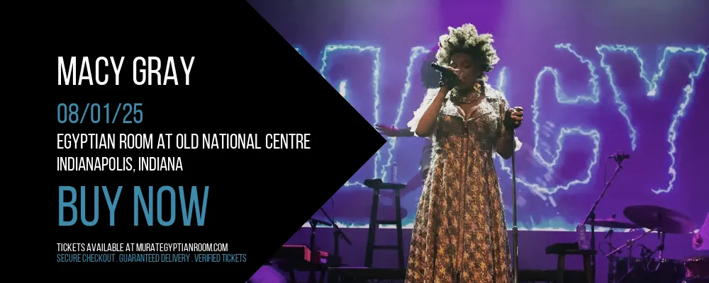 Macy Gray at Egyptian Room At Old National Centre