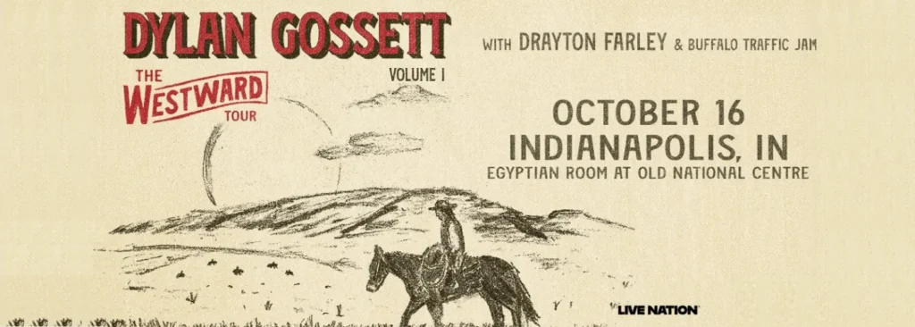 Dylan Gossett at Egyptian Room At Old National Centre