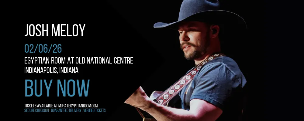 Josh Meloy at Egyptian Room At Old National Centre