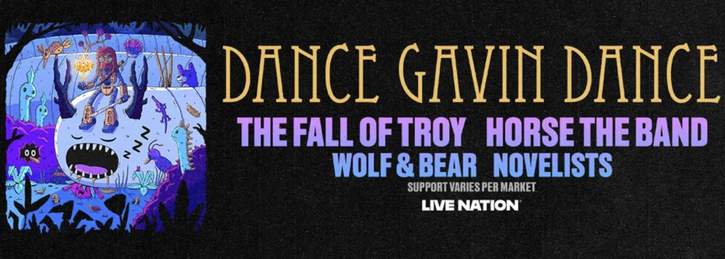 Dance Gavin Dance & The Fall of Troy at Egyptian Room At Old National Centre
