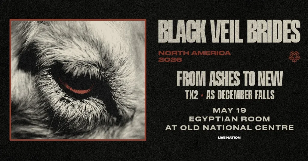 Black Veil Brides at Egyptian Room At Old National Centre