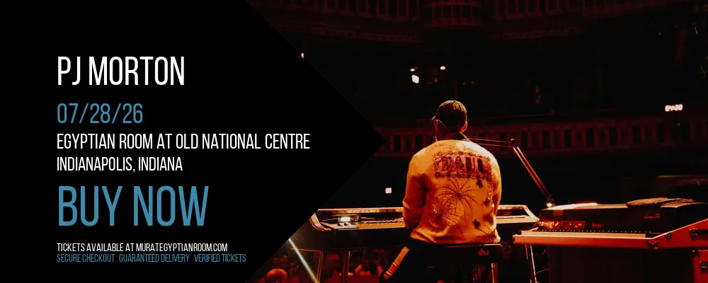 PJ Morton at Egyptian Room At Old National Centre