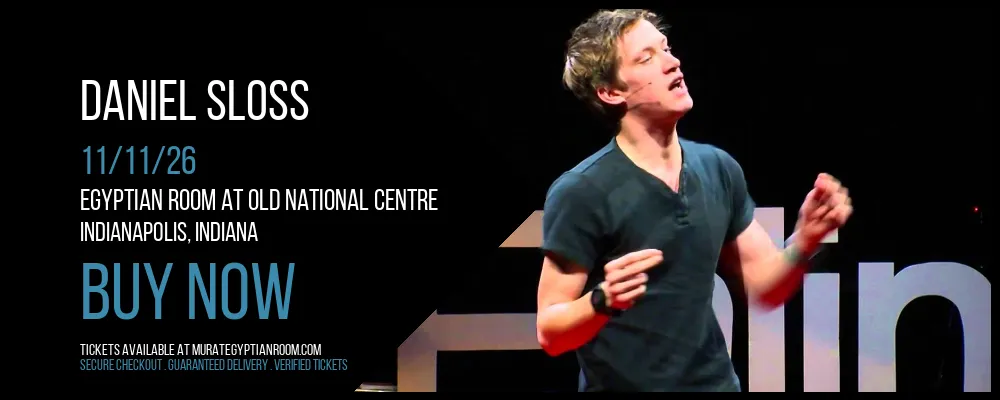 Daniel Sloss at Egyptian Room At Old National Centre